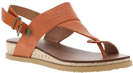 CHATTAWAK Damen 13BOKSORANGE40 Sandale mit Absatz, 40 EU