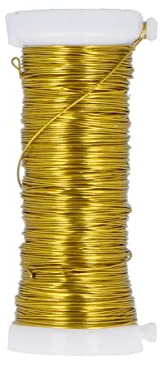 Gold Kupferdraht 0,25mm 28m