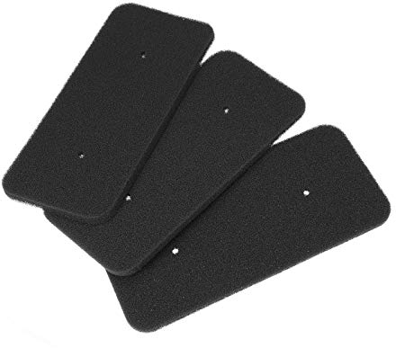 DEKAROX 3 esponjas de filtro de espuma, 27 x 12,2 cm para Candy Hoover Otsein 40006731 para secadoras, lavadora, secadora de bomba de calor, secador de condensador, intercambiador de calor