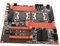 Akozon Placa Base, Dual Socket Desktop 2011‑3 Pin DDR4 para Placa Base X99 LGA 2011 3 DIMM M.2 SATA 4GB S Placas Base Studio Computer Game Simulator E5CPU2011 CPU USB3.0