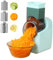 Electric Cheese Grater, Electric Salad Maker, Multi Grater, Fruit Cutter, Automatic Vegetable Chopper Slicer Professional with Multi Cone Blades for Fruit and Vegtables, Stainless Steel, Green