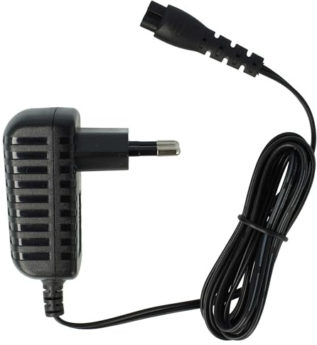 vhbw Netzteil/Ladegerät kompatibel mit Rowenta Ep8008f0/23 | Ep8008c0/23, Ep8002f0/23, Ep8002c0/23 Epilierer - 150 cm