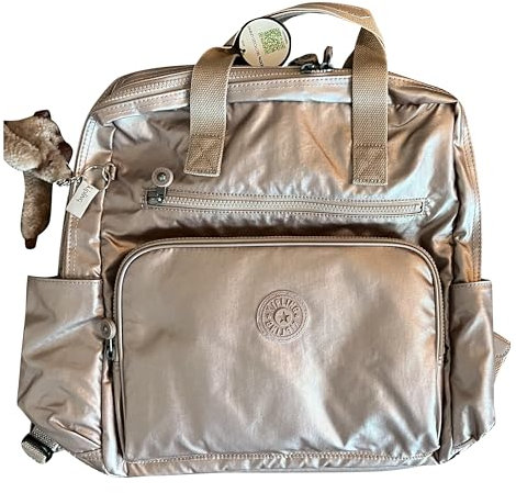 Kipling Audrie Rucksack Wickeltasche Quartz Metallic (Quartz Metallic)
