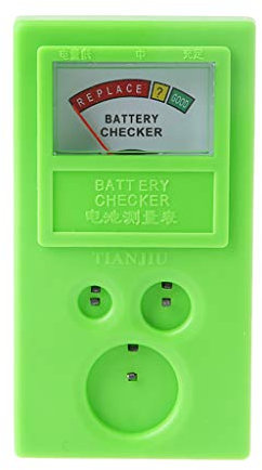 Watch Battery Checker Light Weight Button Cell Coin Battery Power Tester LR44 CR2025 1.55V 3V Accessories
