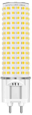 enwant G12 LED Light Bulb 18W G12 Metal Halide Replacement T6 LED Light Bulb, MasterColor CDM-T Bi Pin Replacement 85V-265V, 1 Pack(Natural White)