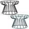 Metal Stand for Cat Bowls,2Pcs Raised Cat Bowl Holder,Lifted Black Iron Cat Bowl Stand for Cat Bowl