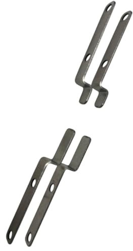 Montagewinkel Halter Halterung Fliegengitter Alu Rahmen Insektenschutz Fenster (Bautiefe 6 mm)