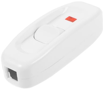 IWOWHERO Interruptor De Mano Antiguo Interruptor De Luz De Plástico Para Lámpara De Mesa