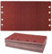 40 Stück 93 X 185mm Schleifpapier Set, 60 80 120 180 320 600 800 1000 Körnung, 8 Löcher Schleifblatt Set, Rechteckiges Schleifpad, Schwingschleifer Schleifpapier für Schwingschleifer Holz und Farbe