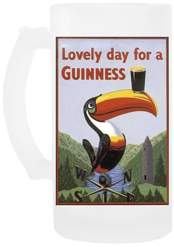 luxogo Bello Giorno Per UN Guinness Bicchiere Birra Tazza Beer Mug