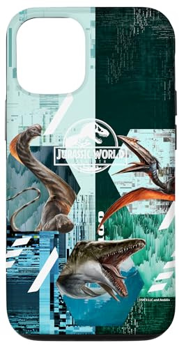 Jurassic World Rebirth Fragmented Titans Hülle für iPhone 12/12 Pro