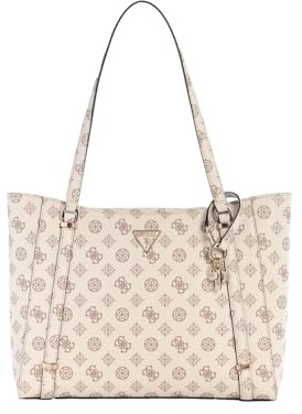 GUESS Daryna II Elite Tote Cream Logo