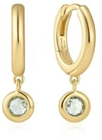 Ania Haie Ania Haie Damen-Creolen 925er Silber 2 Zirkonia