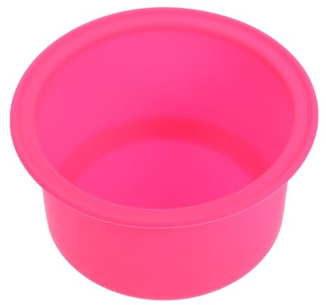CHICAMPERA Pot Chauffe-cire en Silicone Résistant la Chaleur et Facile à Nettoyer, Bol de Fusion Antiadhésif pour Épilation la Cire, pour Usage à Domicile Salon