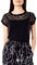 ONLY Women's onlNICOLE S/S Mix TOP NOOS T-Shirt, Black (Black), M