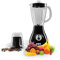 Blender (en verre) 350W 1.7L 4 Lames + Grinder à café - PEM BL-203