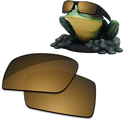 Acefrog Verres de rechange polarisés avec revêtement AR de 1,4 mm d'épaisseur pour lunettes de soleil Oakley Gascan - - Taille Unique