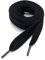 WELKOO cordones planos, cordones para zapatos duraderos, 1 par. Colores Negro y largo (150cm x 8mm). Compatible con Nike, Adidas, Converse, Reebok, New Balance y muchos más.