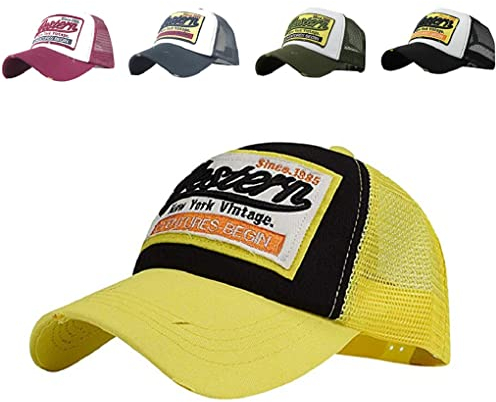 Joligiao Gorras Trucker de béisbol Deportivas Unisex Embroidered Cómoda Tela Deportes Casual de Golf Gorra Casuales Estilo Vintage Gorra Sombrero de Protección Solar Sombrero