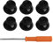 Joysticks de rechange pour manette XB One avec tournevis - Kit d'outils de réparation pour jeux vidéo - Accessoires de jeux et accessoires - Gadget de jeu - Housse de protection avec