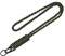 Ouligay Paracord Schlüsselanhänger Schlüsselband Umhängeband Lang Leder Neck Lanyard Langes Handgelenk Paracord Lanyard Key Paracord Armbänder Schlüsselanhänger Paracord für Schlüssel Ausweise(Grün)