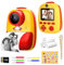 OKYUK Sofortbildkamera Kinder, 1080P Kamera Kinder Sofortdruck, Kinderkamera Sofortbildkamera mit 32GB Karte & 3 Rollen Druckpapier, Kamera mit Fotos Drucken, Geschenk für Kinder 3-12 Jahren