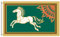 DHAYAXI Flylong LOTR Rohan Flagge, Banner, 90 x 152 cm, doppelseitig, mit Ösen für Studentenwohnheim, Männerhöhle