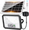 Aigostar - Foco solar exterior con sensor de movimiento,4000mAH,Batería gran capacidad,6500K.Foco LED solar mando a distancia Uso interior/exterior IP65: jardín,patio,camino o garaje