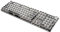 Okiyakusama Teclado Mecánico para Juegos, Teclado Ordenador de 104 Teclas, Teclas Redondas Retro, Teclado Ergonómico