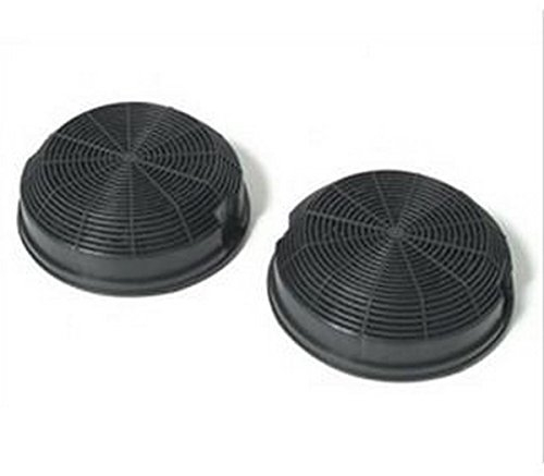 SOS Accessoire Kohlefilter Typ 47 für Dunstabzugshaube 484000008784, CFC0141497 AEG, Ariston Hotpoint, Bauknecht, Electrolux, Elica, Essentiel B, 2 Stück