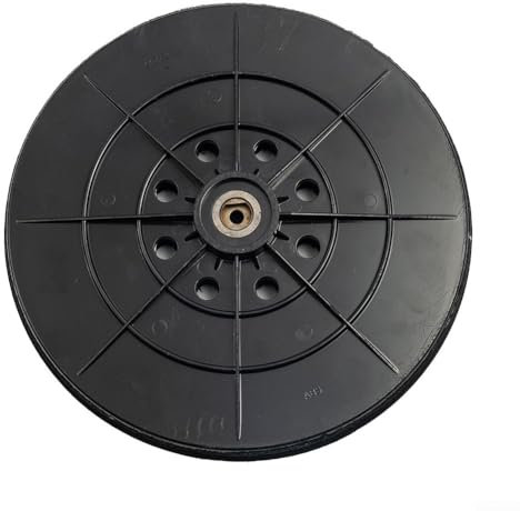 Wall Polishing Board Pad Replacement, Drywall Sander and 8 Hole 9 Inch 215mm Backing Pad with 6mm Thread (soft sponge)