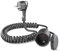 Cavo di Prolunga a Spirale, 2 m, Estensibile, Con Contatto di Protezione, Spina IP20, Nero