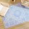 qohoio Outdoor-Teppich Balkonteppich Carpet Outdoor Teppich Balkon Babyblau 140x200 cm PP