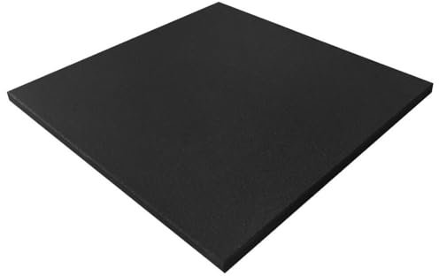 Losetas de Caucho Viok Sport para Gimnasio - De 1x1 m con un Grosor de 10 a 40mm - Suelo Antideslizante y Absorbente para Entrenamiento Interior y Exterior (10)