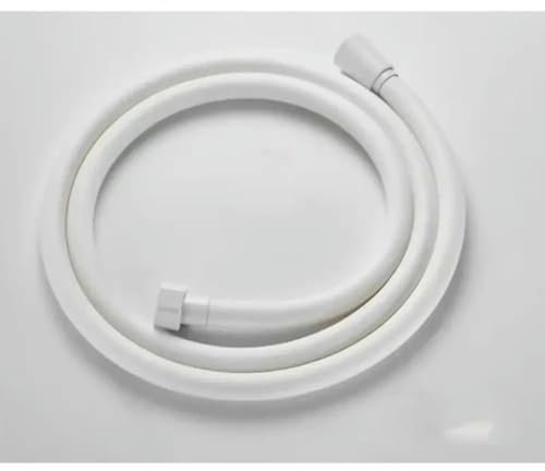 Schwarz/Silber/Gold 304 Badezimmer-Brauseschlauch Handbrause Wasserrohrarmaturen Ersatz-Duschkopfschlauch-weiß 2,0 m