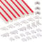 15 Pcs Kabelkanal Weiß Selbstklebend 20x10mm Kabelkanal zur Kabelführung 15x30cm（4.5M） Mini Kabelkanäle Kabelabdeckung mit 25 Zubehör Weiß Kabelschacht für alle Netzkabel in Haushalt/Büro
