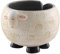 Bol à fil en céramique - Bol à fil en céramique pour moutons, porte-boules de fil à tricoter | Boîte de rangement en fil de céramique avec moutons panda, bol portable pour