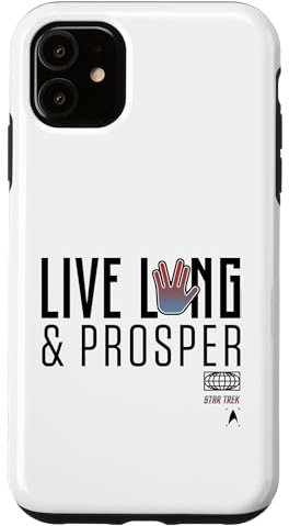 Star Trek Live Long And Prosper Vulcan Hand Case for iPhone 11