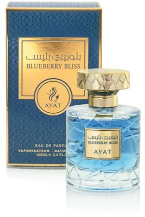AYAT PERFUMES Eau de Parfum, Unisex, 100 ml, Dubai-Duft, fruchtig & moschusartig, langanhaltend, ideal für Damen und Herren, Blueberry Bliss
