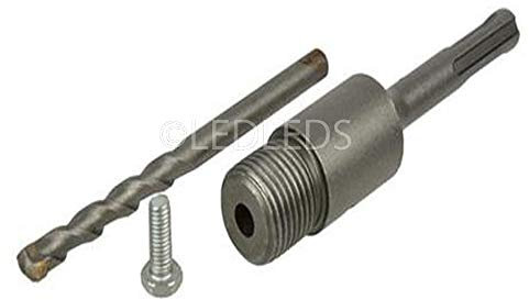 ASTA BARRA PER FRESA CAROTATRICE ATTACCO SDS PLUS 160MM LUNGHEZZA 16CM CON PUNTA