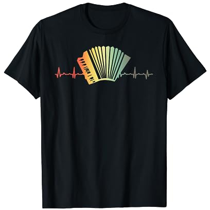 Retro Akkordeon T-Shirt