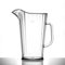 We Can Source It Ltd - Elite Polycarbonate Jug 4 Pint - Classic Large Plastic Jug, Pimms Jug - Virtually Unbreakable Jug, 2272ml Cocktail Tableware