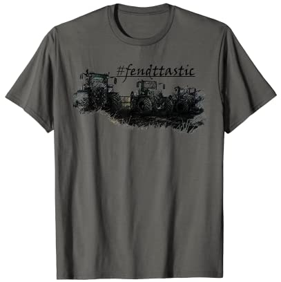 # Fendttastic Landwirte und Bauern lieben Traktor fahren T-Shirt