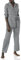 Amazon Essentials Ensemble Pantalon de Pyjama et Chemise en Flanelle à Manches Longues boutonnés sur Le Devant Femme, Blanc Noir Motif Vichy, L