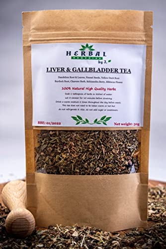Liver Tea Detox Cleanse Pure Loose Blend - Herbal Blend to Eliminate toxins from The Liver and Body/Weight Loss Support / /Herbal Remedies by J. 50g