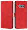 EATCYE Kompatibel mit Samsung Galaxy S10E Hülle, Klapphülle Samsung Galaxy S10E Premium PU Leder Brieftasche Schutzhülle [Kartenfach][Ständer], Handyhülle für Samsung Galaxy S10E (#Rot)