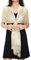 heekpek Stola Damen Festlich Umhang Schal Damen Elegant Lang Schal Weiches Umschlagtuch Glitzer mit Quasten für Brautkleider Abendkleider, Weiß gold