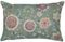 PiP Studio Dekokissen Viva Las Flores Grün Blüten Blumen Blätter Beeren Stiele Zweige Wendeoptik Geblümt Floral, Größe:45 x 70 cm