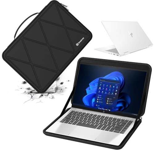Smatree Custodia protettiva rigida in EVA compatibile con laptop HP EliteBook 630 G9/G10 da 13,3 pollici, per HP Chromebook x360 13b-ca000/13b-ca0047nr borsa per notebook (X8030)
