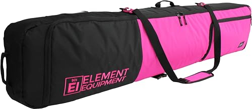 Element Equipment Deluxe gepolsterte Snowboardtasche - Premium High End Reisetasche Bar B Pink 157